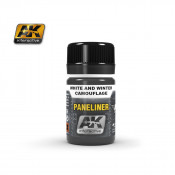 AK2074 PANELINER White and...