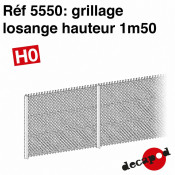 Grillage losange hauteur...