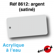Acryl eau Couleur Argent