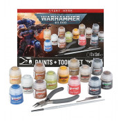 40K -  PAINTS + TOOLS SET