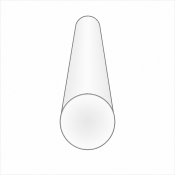 Barre de laiton ronde -...