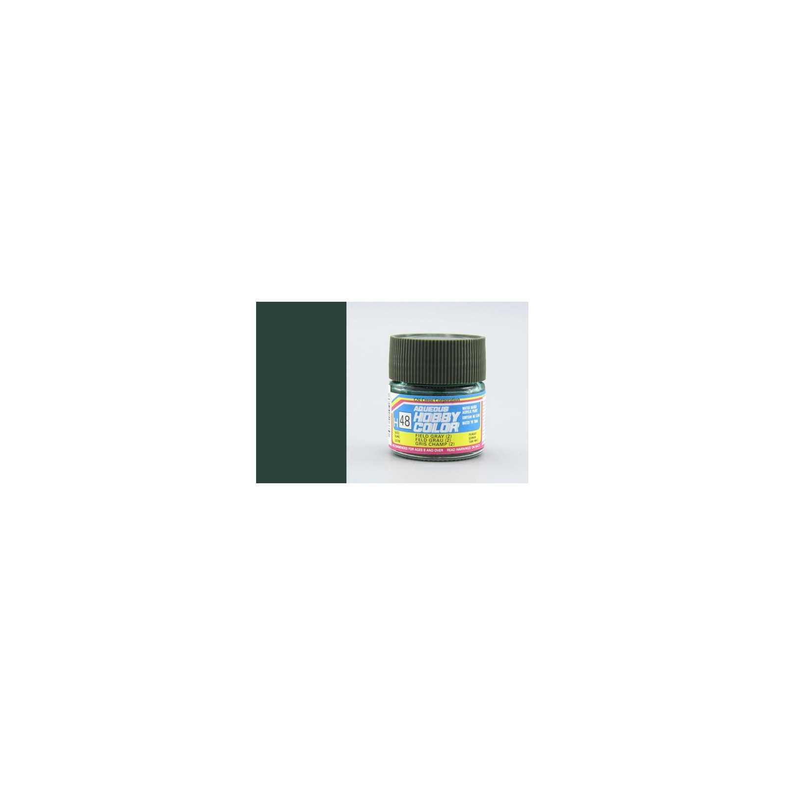 Peinture Aqueuse Gunze H-048 Field Gray (2) - 10 Ml - Modélisme - Neuve