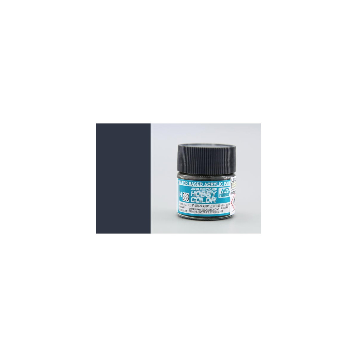 Peinture Humbrol Enamel N°164 Gris Mer Foncé Satiné - 14ml - Tinlet No1 - Neuf - Royaume-Uni