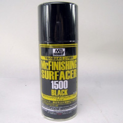 GUNZE B526 Mr. FINISHING SURFACER 1500 BLACK