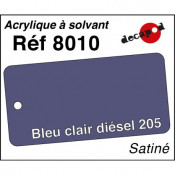 595-8010 Acryl Solvant bleu...