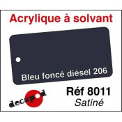 595-8011 Acryl Solvant bleu...