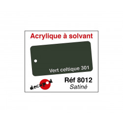 595-8012 Acryl Solvant Vert celtique 301