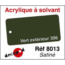 595-8013 Acryl Solvant Vert exterieur 306