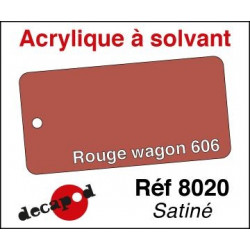 Rouge wagon 606 satiné 30ml