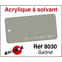 Gris beton 804 satiné 30ml