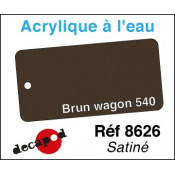 Acryl eau Brun wagon 540