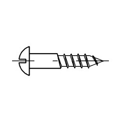 DIN96PH 1,4x13 tête 2,8mm 0 1/2RB