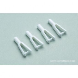 Chape plastique pour tubes de carbone D1,5mm