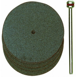 Disques à  tronçonner en corindon Ø38 mm axe 2,35 - 5 pcs