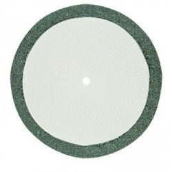Disque à  tronçonner diamanté 0,6 mm d'épaisseur Ø38 mm axe 2,35