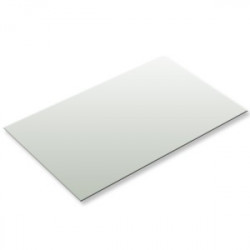 Plaque d'alu AL 99,5 Semi dur format 200x200x0,6mm