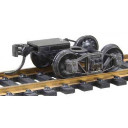 HO/ Bogie de wagon TP "Arch Bar" standard avec coupleurs prêts à monter - la paire