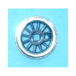 Roue type Romford Diamètre 12 mm, 12 rayons