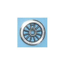 Roue type Romford Diamètre 15 mm, 12 rayons