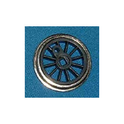 Roue type Romford Diamètre 16 mm, 12 rayons