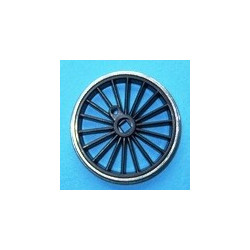 Roue type Romford Diamètre 24 mm, 18 rayons