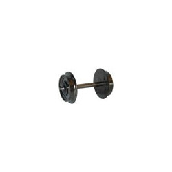 Axe de rechange - Diamètre roues 9,00 mm - Pour courant continu - Double isolation - Axe de 2,0mm