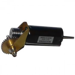 Réducteur complet - Réduction 40:1 - Axe moteur 1,5 mm - Axe de sortie 1/8" Module 0,3