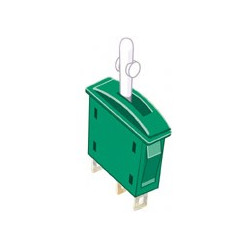 Interrupteur Inverseur marche/marche vert