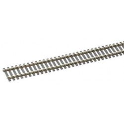Rail maillechort - traverses imitation bois code 100 - 25 pcs