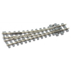Aiguillage rayon a droite - 304mm (12in) - Electrofrog