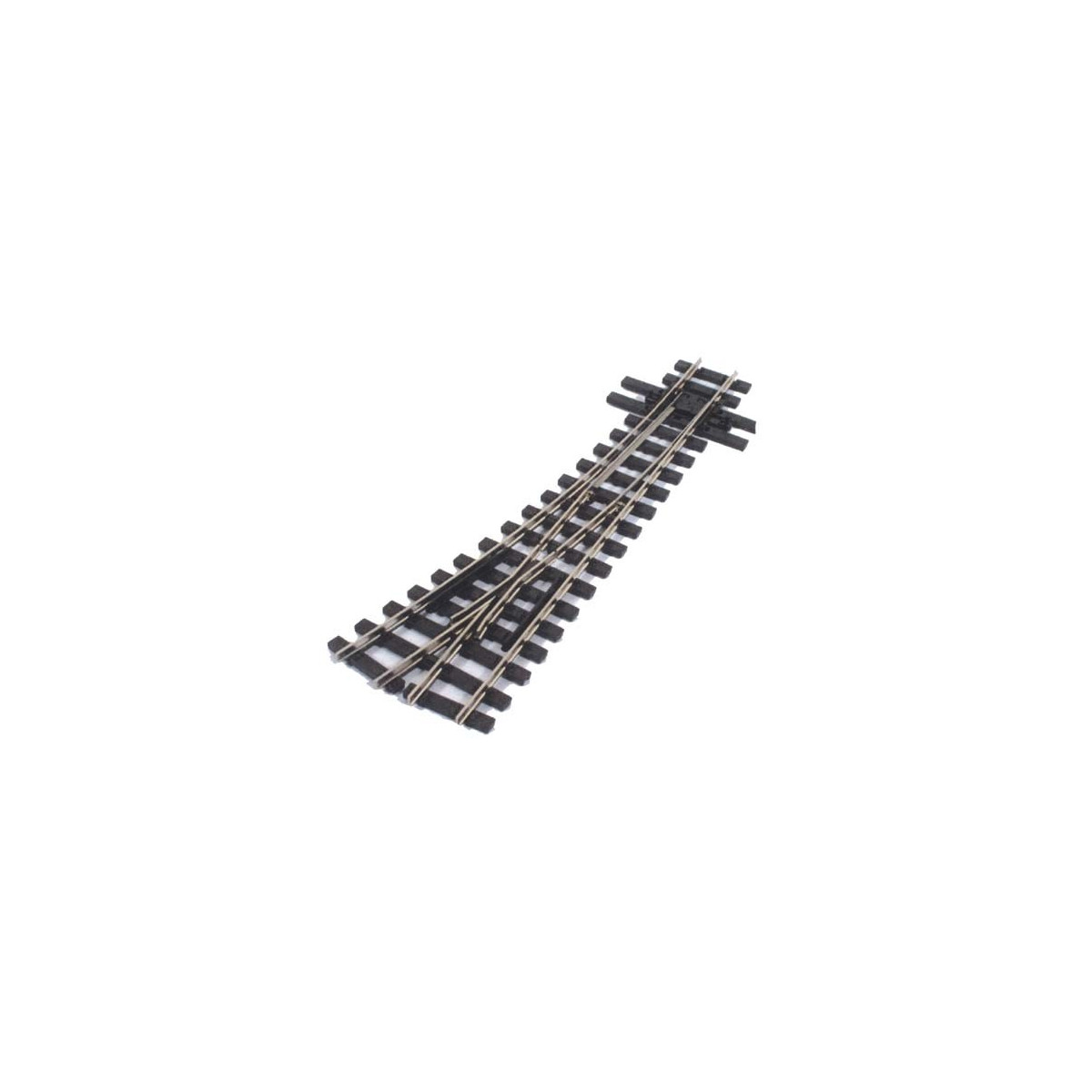 Aiguillage HOm GAUCHE Grand Rayon Bemo-Shinohara Code 75 - Neuf, Prêt à Poser