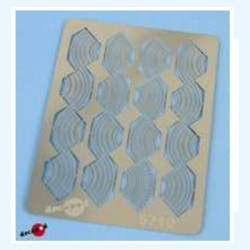 Grilles d'arbres maillechort 0,2 mm