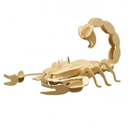 Puzzle en bois : Le scorpion