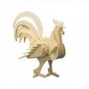 Puzzle en bois : Le coq