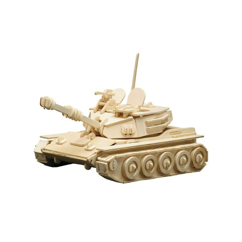 Puzzle en bois Le tank