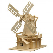 Puzzle en bois : Le moulin...