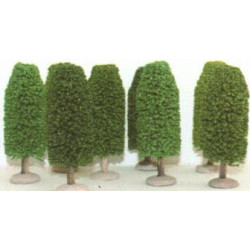 Boite de 3 arbres ovales