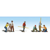 échelle HO : Géomètres