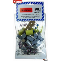 Condensateurs électrolytiques aluminium - Environ 100 pièces