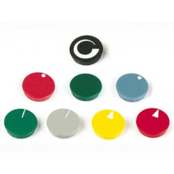 Capuchons pour Boutons de 10mm (couleur noir)