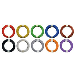 Fil de câblage souple Ø extérieur : 1mm -10m