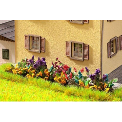 HO/ Laser-Cut minis jardin fleuri