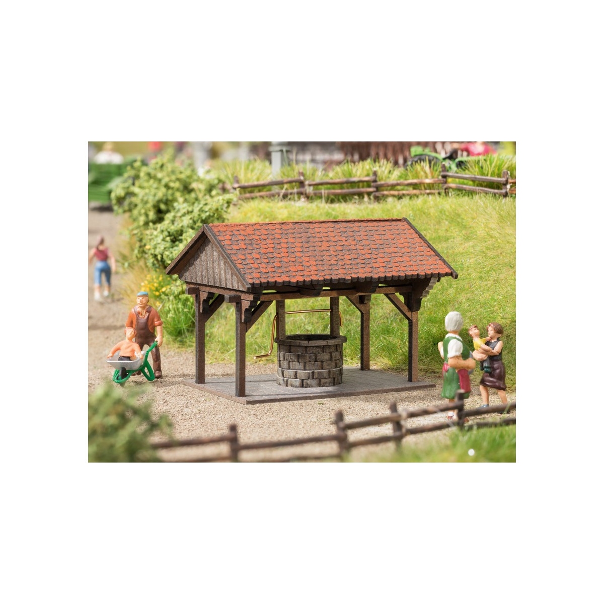NOCH Laser-Cut Minis – Erdbeeren, 48-teilig, Für Modelleisenbahn Dioramen (Maßstab HO)