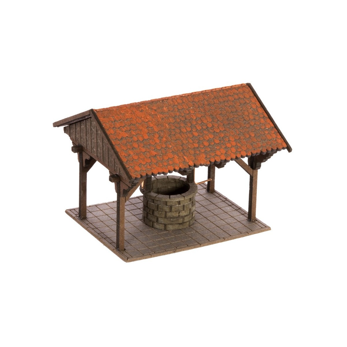 NOCH 14370 Weinpresse Miniatur - Laser-Cut Modellbau Für H0 Spurweite