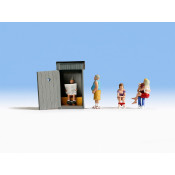 N/ Toilettes  : 5 figurines...