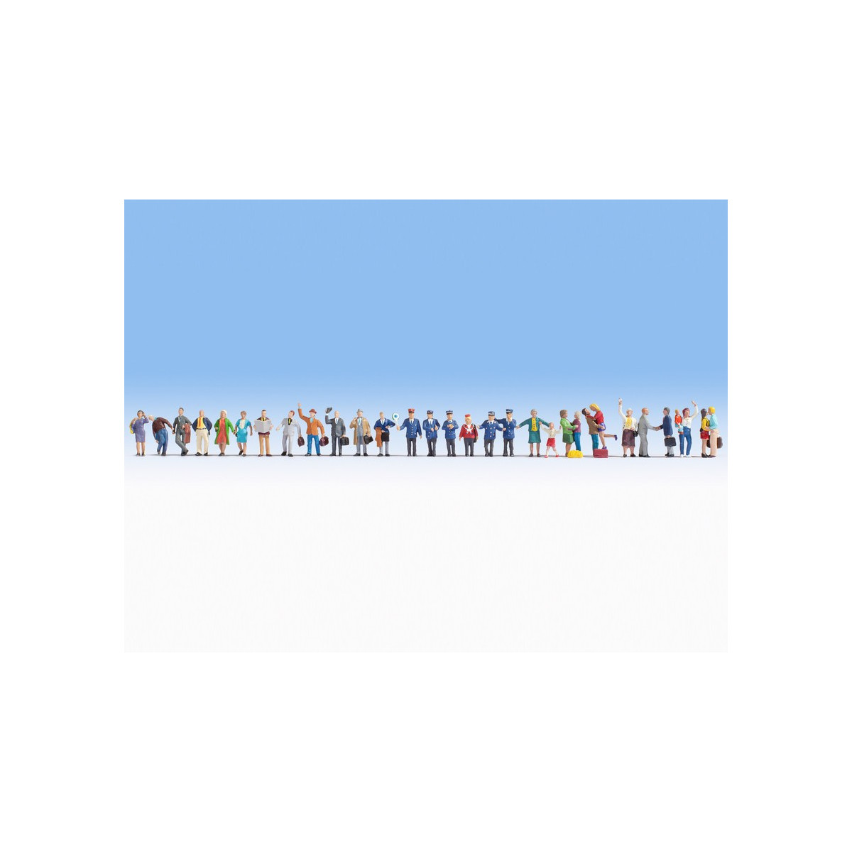 100 Pcs ModèLe Figurines Personnages Couleur ModéLisme Peintes 100 Pcs ModèLe Figurines Personnages Couleur ModéLisme Peintes