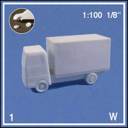 Camion blanc 1:100