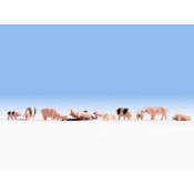 N/ Cochons  : 12 figurines