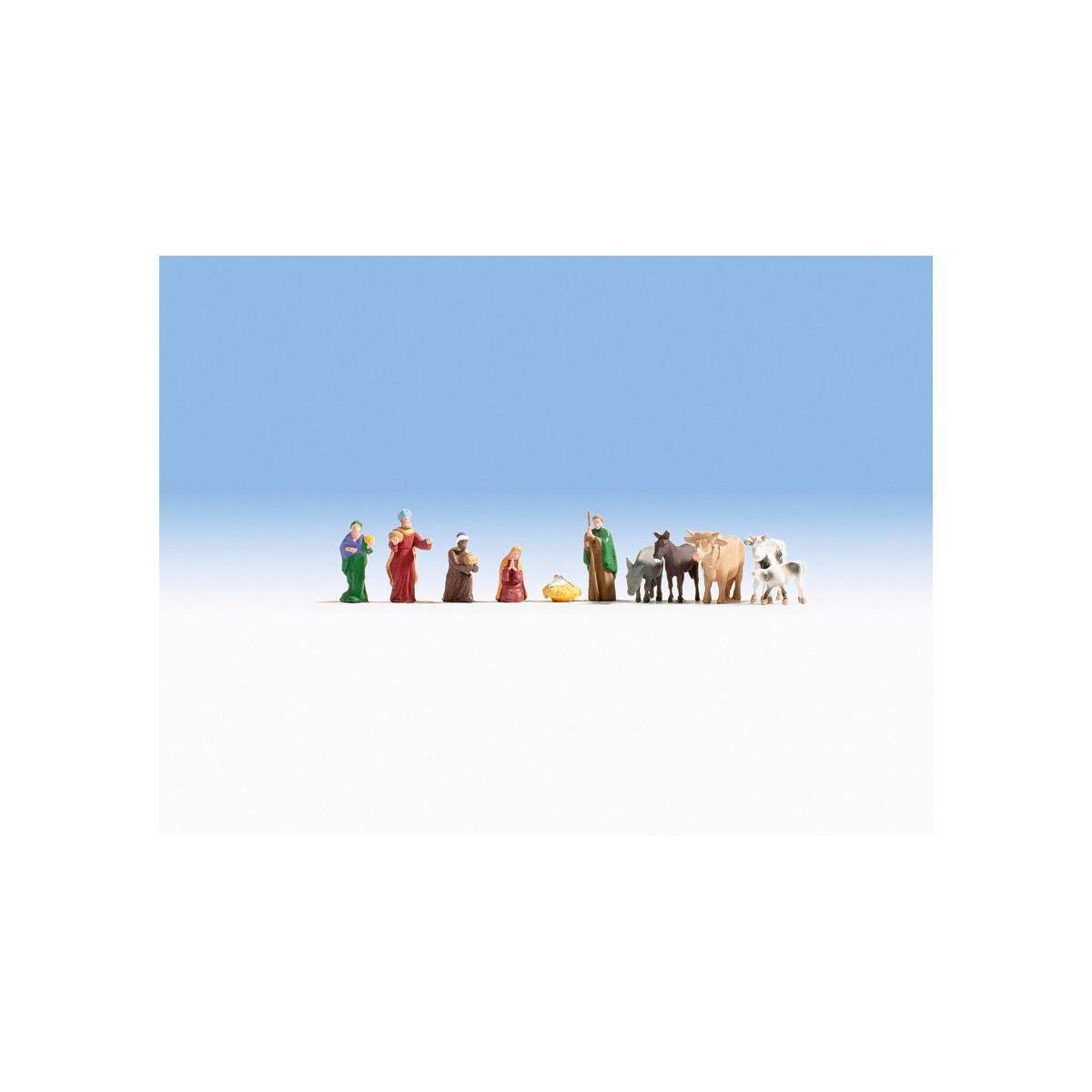 Figurine Crèche De Noël J.L. Mayo - Paje De Gaspar 11cm - Pièce Unique Peinte à La Main